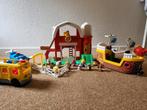 Fisher price little people boerderij, piratenschip, vliegtui, Kinderen en Baby's, Speelgoed | Fisher-Price, Ophalen, Gebruikt
