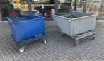 Heftruck kantelbak/kantel bak verrijdbaar 500/600L gebruikt, Ophalen, Gebruikt
