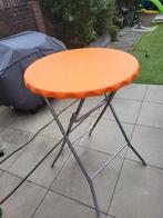 Statafel / hangtafel Diameter 80 cm - hoogte 115cm, Ophalen, Zo goed als nieuw