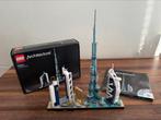 Lego Architecture - 21052 - Dubai Skyline, Ophalen of Verzenden, Zo goed als nieuw, Complete set, Lego