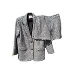 Studio Amaya x Poespas | Blazer en short zilver, Kleding | Dames, Jasjes, Kostuums en Pakken, Ophalen of Verzenden, Nieuw