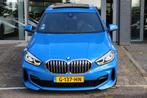 BMW 1-serie 118i Corporate High Executive M-PAKKET PANO-DAK!, 65 €/maand, Gebruikt, Blauw, Bedrijf