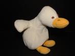 DUCKY BEAU EEND VELOURS WIT MET GELE SNAVEL EN POOTJES, Verzenden, Nieuw, Overige typen