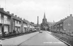 RX148 Heythuysen Luytersteegstraat kerk 1967, Verzamelen, Ansichtkaarten | Nederland, Verzenden, 1960 tot 1980, Ongelopen, Limburg