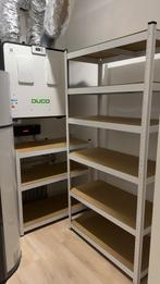 Stellingkast wit met 5 planken, Ophalen, Zo goed als nieuw