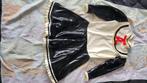 Latex huishoudster jurkje. Nieuw ongebruikt., Kleding | Dames, Gelegenheidskleding, Overige typen, Zwart, Nieuw, Ophalen of Verzenden