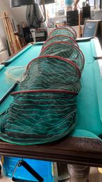 Groot leefnet + landingsnet + steel, Watersport en Boten, Hengelsport | Witvissen, Ophalen of Verzenden, Zo goed als nieuw, Net of Fuik