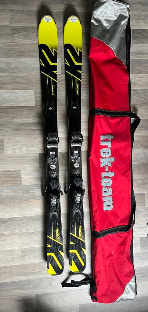 Ski’s K2 Konic 78 all terrain rocker, Sport en Fitness, Skiën en Langlaufen, Zo goed als nieuw, Ski's, Overige merken, 140 tot 160 cm
