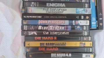 DVD Verzameling: Die Hard, Titanic, Kill Bill, etc. beschikbaar voor biedingen