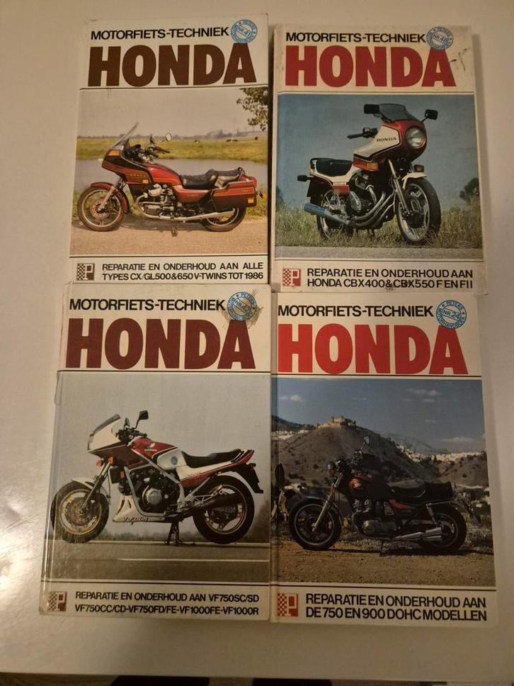 Motorfiets techniek Honda, Motoren, Handleidingen en Instructieboekjes, Honda, Ophalen of Verzenden