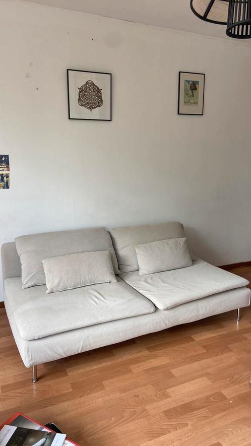 Soderhamn  Gunnared beige, Huis en Inrichting, Banken | Sofa's en Chaises Longues, Zo goed als nieuw, 200 tot 250 cm, Ophalen