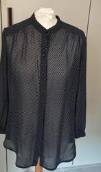 LaDress blouse xs dunne crepe zwart wit stip, Kleding | Dames, Blouses en Tunieken, Zwart, Ophalen of Verzenden, Zo goed als nieuw