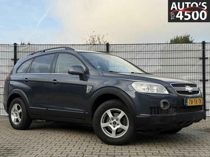 Chevrolet Captiva 2.4i Class 7 persoons! Trekhaak!, Auto's, Chevrolet, Bedrijf, Te koop, Captiva, 4x4, ABS, Airbags, Airconditioning