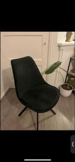(Eetkamer)stoel - velvet groen, Antiek en Kunst, Antiek | Meubels | Stoelen en Banken, Ophalen