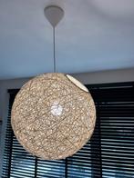 Mooie hanglamp van touw 45/50cm, Huis en Inrichting, Ophalen, Zo goed als nieuw, Stof, 50 tot 75 cm