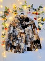 Prachtige vintage echt konijn bont zachte warme jas, Kleding | Dames, Ophalen of Verzenden, Zo goed als nieuw, Maat 36 (S)