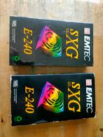 EMTEC SXG E-240 VHS TAPES new, Ophalen