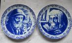 Twee oude borden Boch Belgium, Ophalen of Verzenden