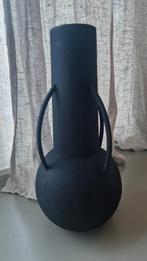 Polspotten Roman Vaas - Zwart, Huis en Inrichting, Woonaccessoires | Vazen, Overige materialen, Gebruikt, Zwart, Ophalen of Verzenden