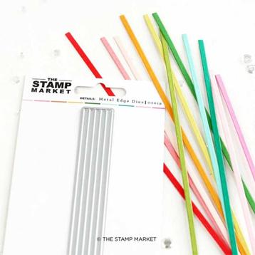 The Stamp Market Dies Quick Strips 1/8" #2184 *laatste beschikbaar voor biedingen