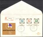 E85 - Amphilex 67, Postzegels en Munten, Postzegels | Eerstedagenveloppen, Nederland, Beschreven, Verzenden