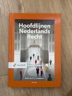 Hoofdlijnen Nederlands Recht - 15e druk, Ophalen of Verzenden, Gamma, Zo goed als nieuw, HBO