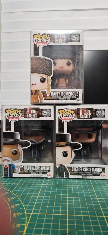 The Hateful Eight Funko Pop set van drie beschikbaar voor biedingen