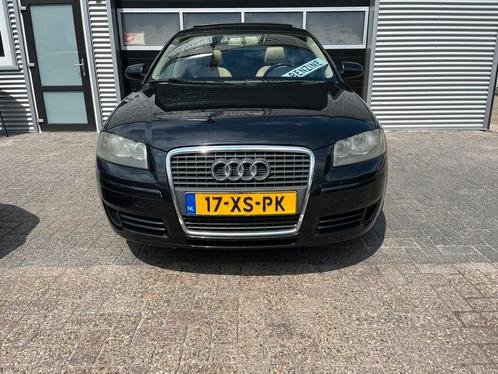 Audi A3 1.6 Sportback 85KW ATTRACTION BJ 2007 Zwart, Auto's, Audi, Bedrijf, A3, ABS, Achteruitrijcamera, Airbags, Airconditioning