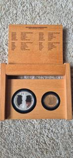 Huwelijksmunt 2002 - Willem Alexander & Maxima, Postzegels en Munten, Munten | Nederland, Ophalen, Koningin Beatrix, Euro's, Geboorte of Huwelijk