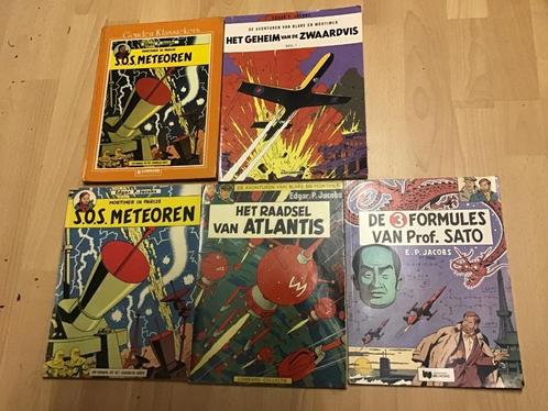 5 uitgaves Blake en Mortimer door Edgar P.Jacobs, Boeken, Stripboeken, Gelezen, Meerdere stripboeken, Ophalen of Verzenden