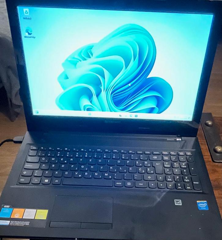 Lenovo G50 laptop, nieuwe Windows 11 installatie, Computers en Software, Windows Laptops, Zo goed als nieuw, 16 inch, HDD, Minder dan 2 Ghz