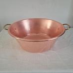 Koperen franse jampan confiturepan pan, Ophalen of Verzenden, Gebruikt, Overige materialen, Koekenpan of Braadpan
