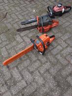 ketting zaag en heggenschaar, Ophalen of Verzenden, Gebruikt, Benzine