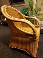 Rotan fauteuil, Ophalen, Gebruikt, 50 tot 75 cm, Riet of Rotan