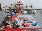 Lego Cars 2 Flo's V8 Café 8487 Compleet, Ophalen, Gebruikt, Complete set, Lego