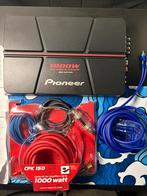 Pioneer GM-A6704 autoversterker inclusief kabelset NIEUW!, Auto diversen, Autospeakers, Ophalen of Verzenden, Nieuw
