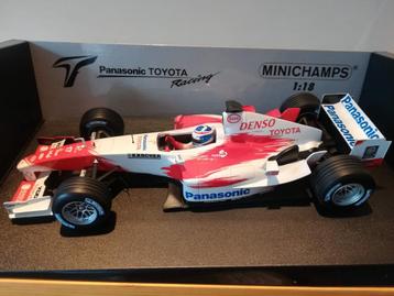 F1 - Toyota Racing - TF104 - Formule 1 - 1:18 - O. Panis beschikbaar voor biedingen