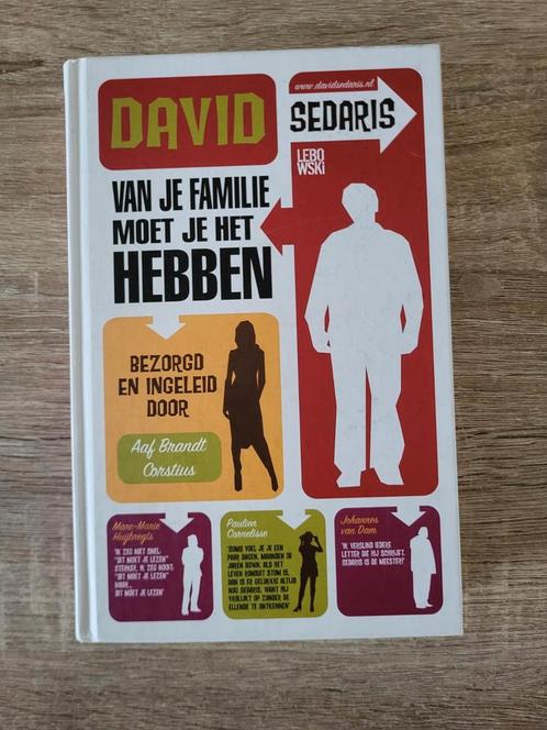 David Sedaris - Van je familie moet je het hebben, Boeken, Literatuur, Zo goed als nieuw, Ophalen of Verzenden