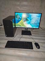 HP Z2 met 24inch monitor, Gebruikt, 32 GB, Hewlett Packard (HP), 512 GB