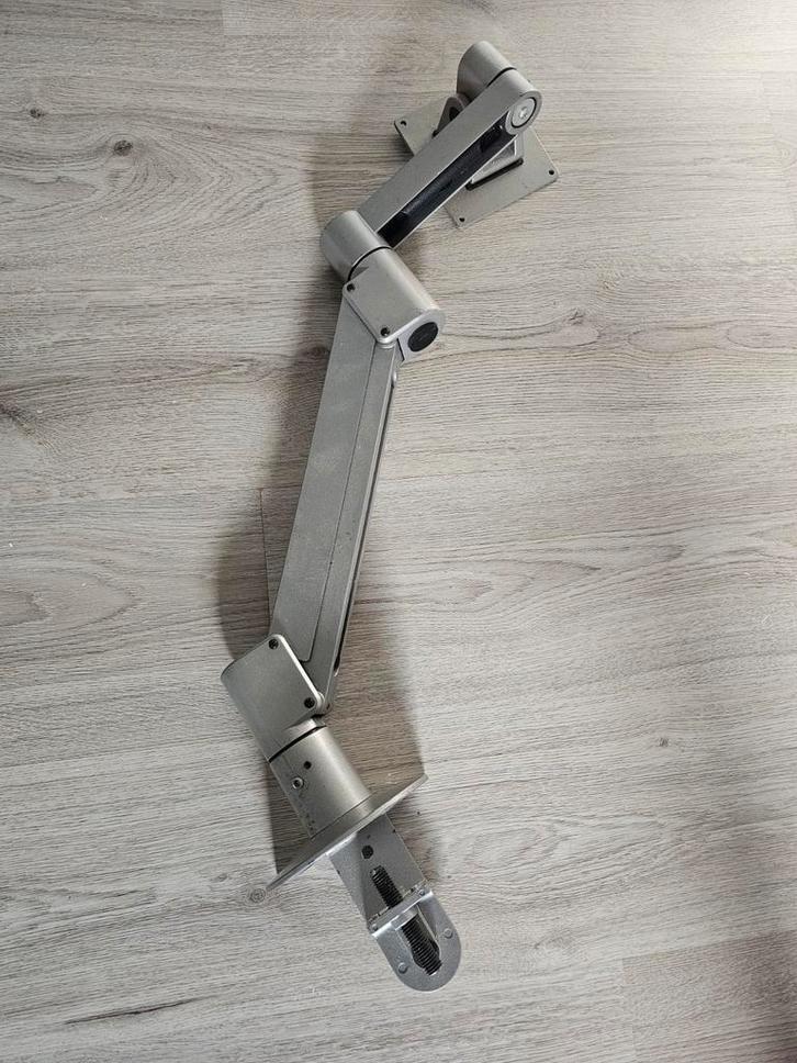 Verstelbare TV/PC Monitor Bureau Steun, Computers en Software, Laptopstandaarden, Gebruikt, In diepte verstelbaar, In hoogte verstelbaar