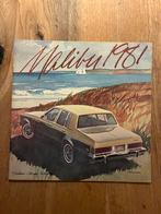 1981 Chevrolet Malibu brochure, Verzenden, Zo goed als nieuw, Chevrolet