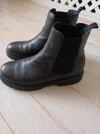 Zgan lederen laarsjes, Kleding | Dames, Ophalen of Verzenden, Zo goed als nieuw, Zwart