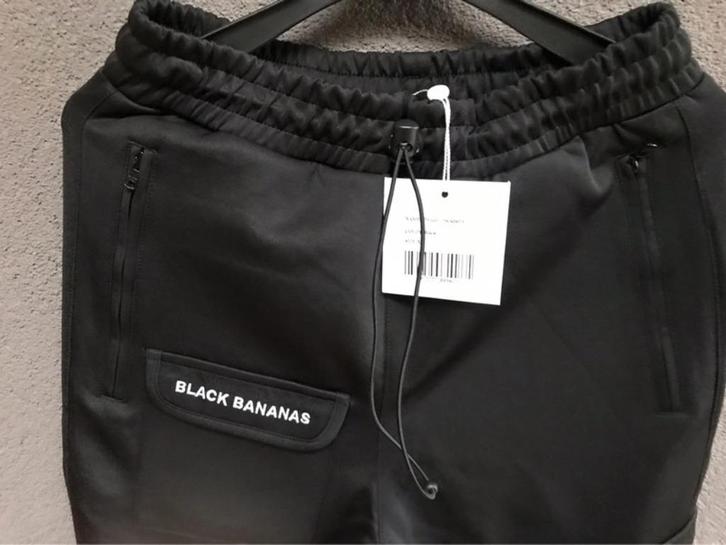 Protect Trackpants Black Bananas - Jogging broek XS, Kleding | Heren, Broeken en Pantalons, Nieuw, Maat 46 (S) of kleiner, Zwart