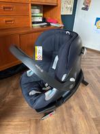 Cybex Aton Q i-Size + Base kinderstoeltje, Ophalen, Gebruikt, Zijbescherming, Isofix