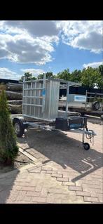 Euro scaffold steiger aanhanger, Doe-het-zelf en Verbouw, Steigers, Ophalen, Zo goed als nieuw, Rolsteiger of Kamersteiger, 5 meter of hoger