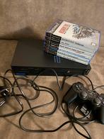 Playstation 2 met spellen., Spelcomputers en Games, Ophalen of Verzenden, Zo goed als nieuw, Met 1 controller