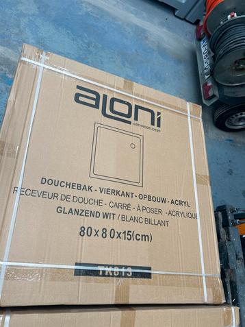 Nieuwe Douchebak 80x80x15 - Wit beschikbaar voor biedingen