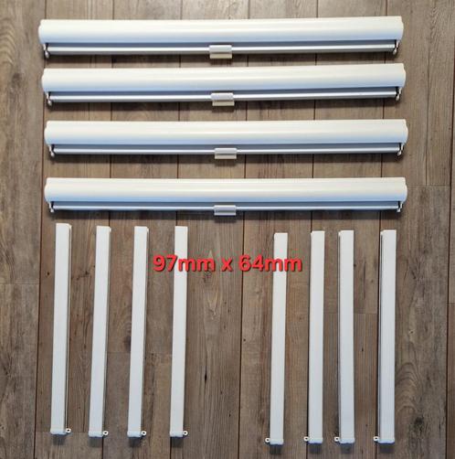 6x Remis Remiflair combi rolhorren voor caravan in 3 maten., Caravans en Kamperen, Caravan accessoires, Zo goed als nieuw, Ophalen of Verzenden