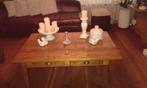 Antieke grene salontafel 120 bij 80, Huis en Inrichting, Complete inboedels, Ophalen