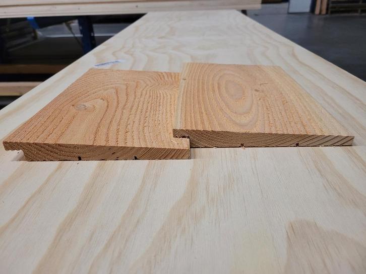 Douglas rabat, Doe-het-zelf en Verbouw, Hout en Planken, Nieuw, Plank, Overige houtsoorten, 300 cm of meer, Minder dan 25 mm, Ophalen
